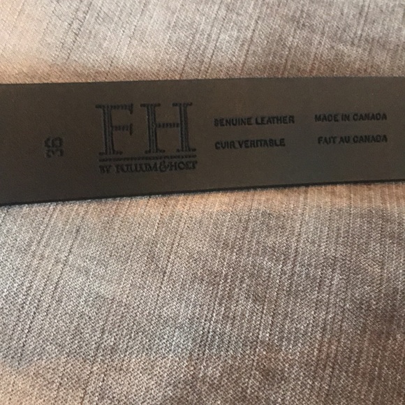 Fullum and Holt Leather Belt - Picture 6 of 16